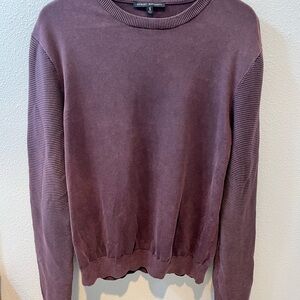 Robert Barakett Maroon Knit Top size M